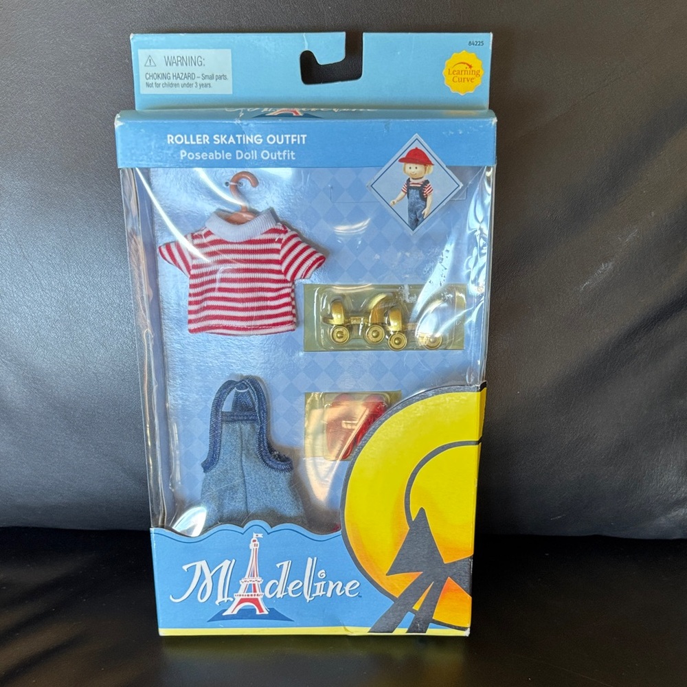 Madeline in Paris Vintage Doll Roller Skating Set. Rare & difficult to find.
